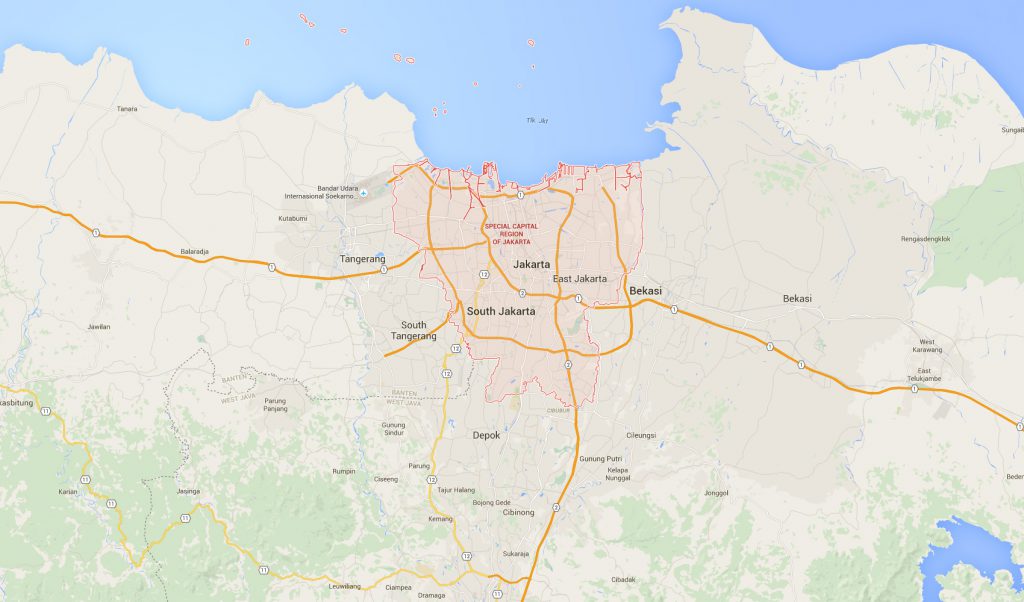 Jakarta-Map